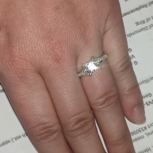 .89 Carat Diamond / White Gold Engagement Ring